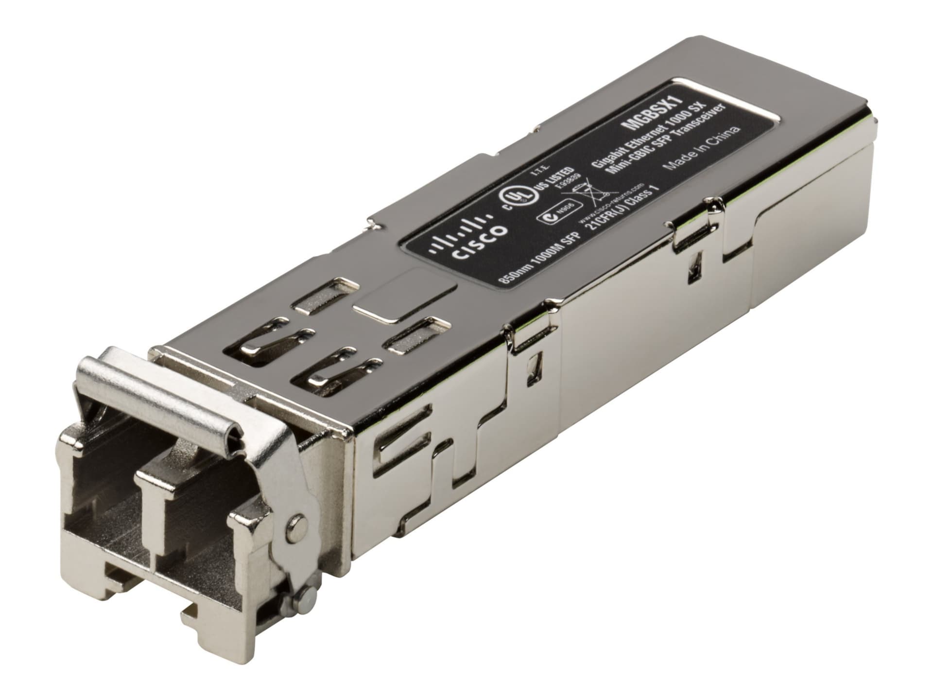 Cisco Small Business MGBSX1 - SFP (mini-GBIC) transceiver module - 1GbE