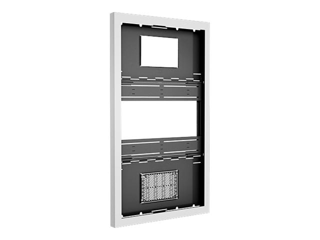 Chief Impact 75 Inch On-Wall Kisok - Portrait Orientation - White