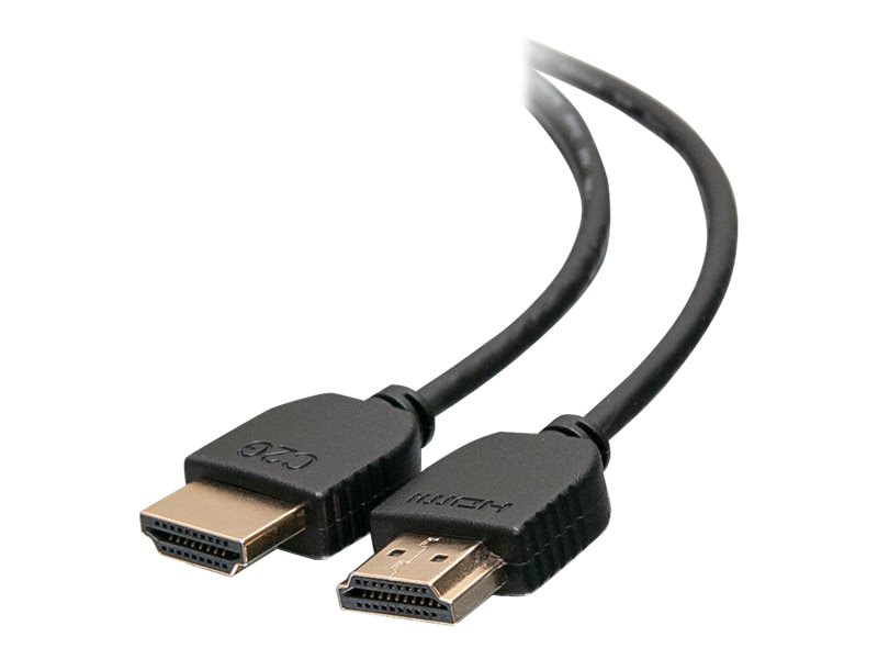 C2G Plus Series 10ft HDMI Cable with Low Profile Connectors - 1080p