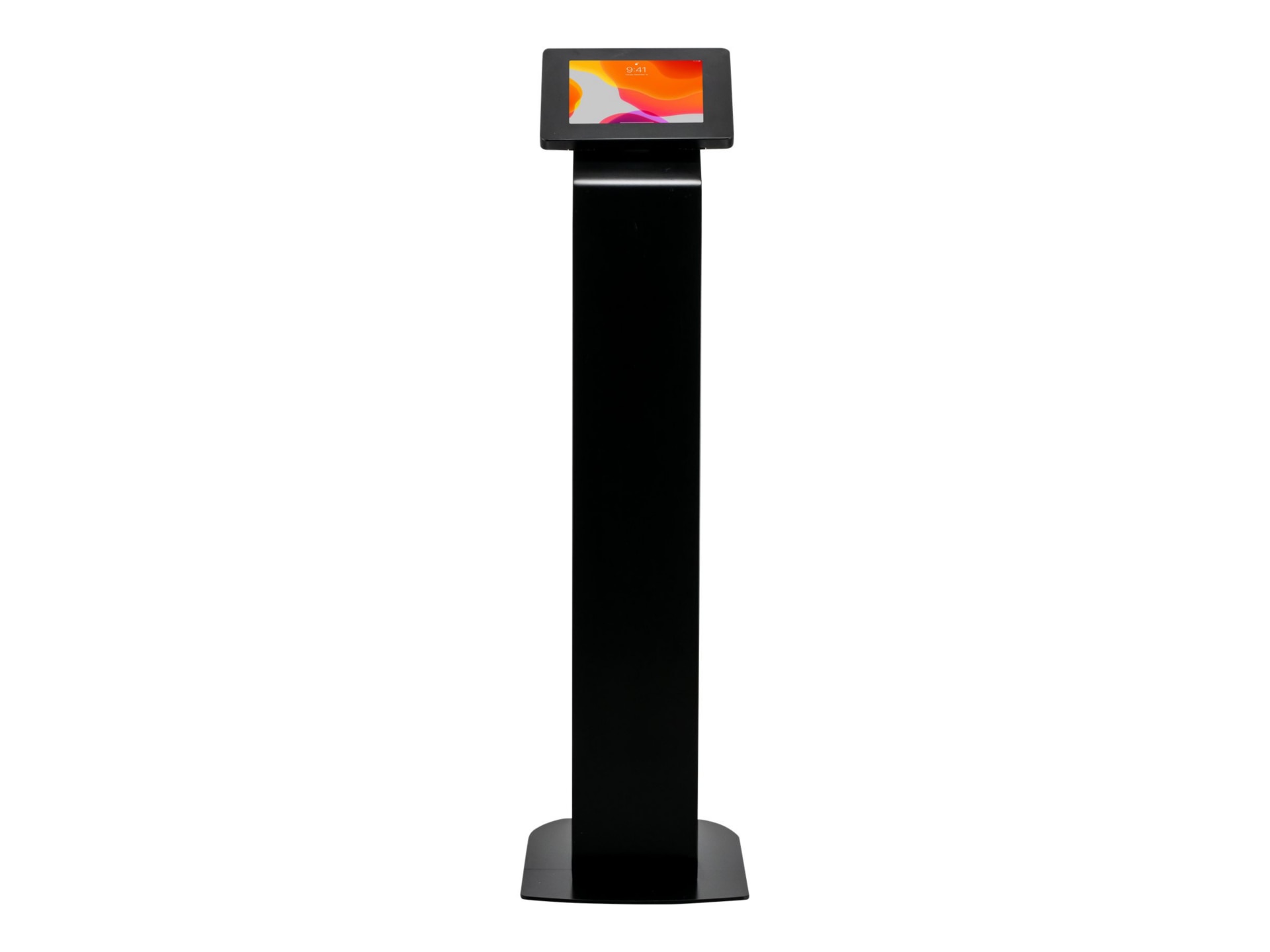 CTA Digital Premium Small Locking Floor Stand Kiosk (Black)