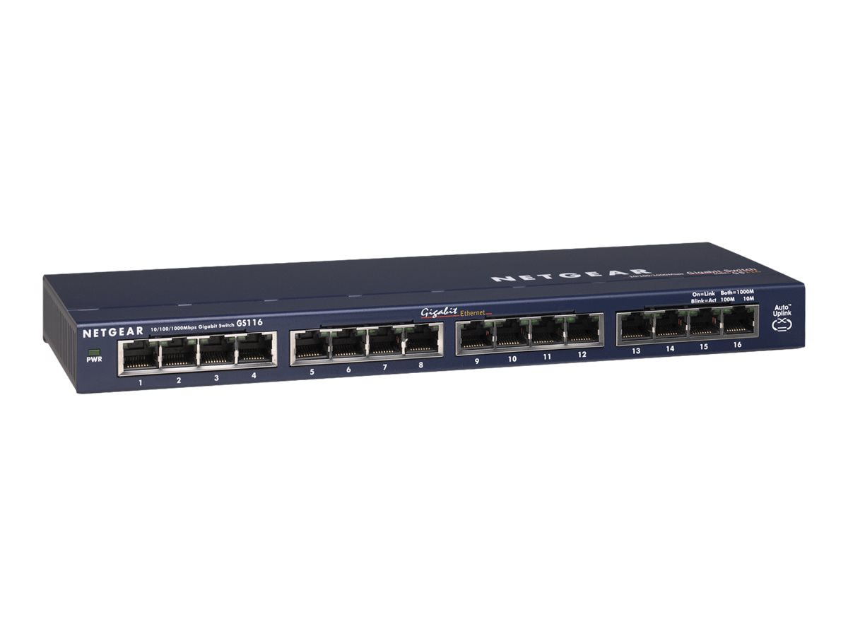 16 Port Switches: Gigabit, PoE, & More