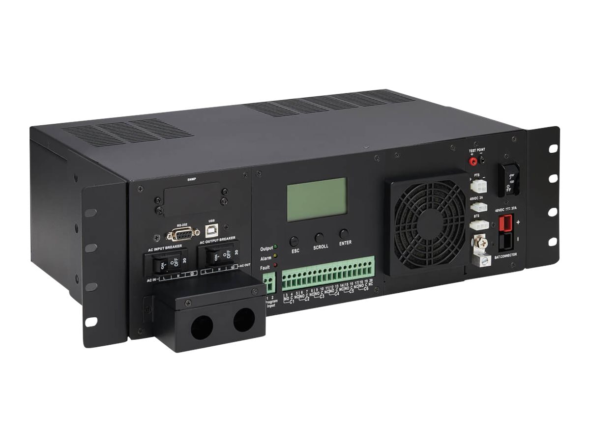 Tripp Lite UPS Smart 1500VA 1200W Extreme Temperature AVR 48VDC LCD USB 3U