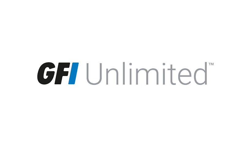 GFI Unlimited - subscription license (1 year) - 1 unit