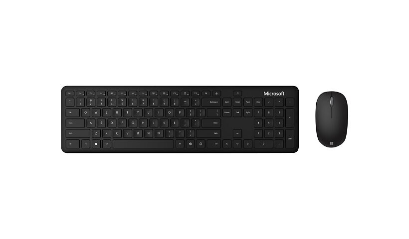 Microsoft Bluetooth Desktop pour business - ensemble clavier et souris - QWERTY - Anglais - noir mat