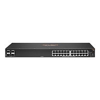 HPE Aruba 6100 24G 4SFP+ Switch - switch - 28 ports - managed - rack-mounta