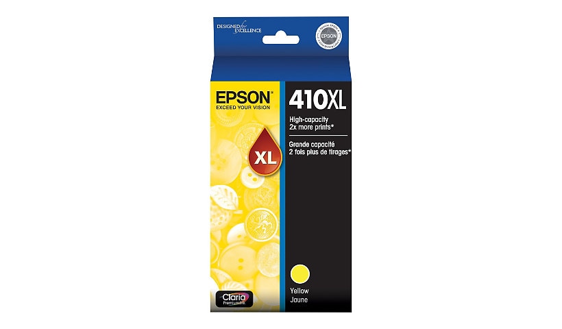 Epson 410XL with Sensor - XL - yellow - original - ink cartridge