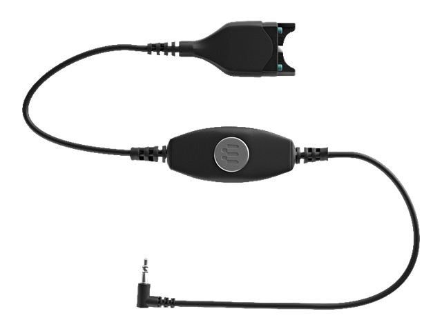 EPOS Sennheiser Adapter Cable with Hook Button and 3.5mm Jack