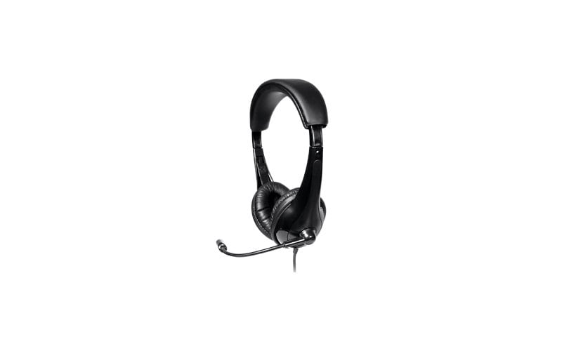 Anywhere Economical Headset with Boom Microphone & 3.5mm Plug