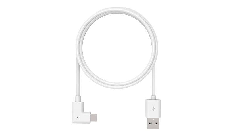 Compulocks 6ft 2.0 USB-A to 90-Degree Lightning Charging Cable Right Angle - Lightning cable - Lightning / USB 2.0 - 6