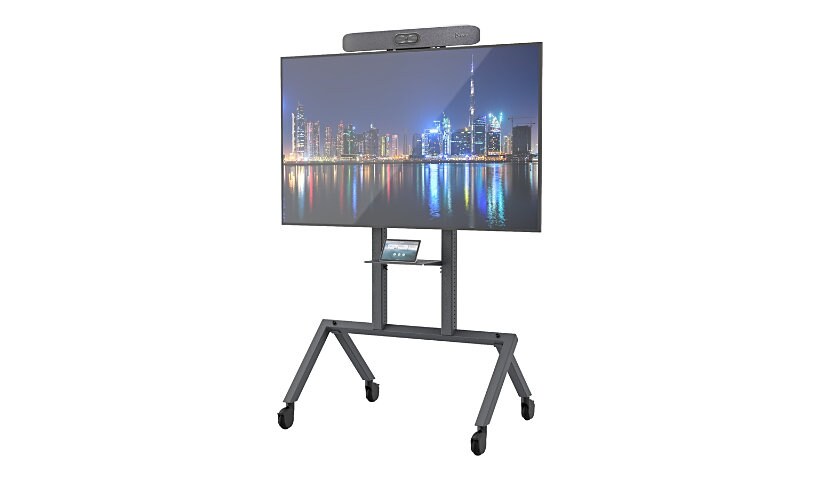 Heckler AV Cart Prime cart - for LCD display / video conferencing system - black gray