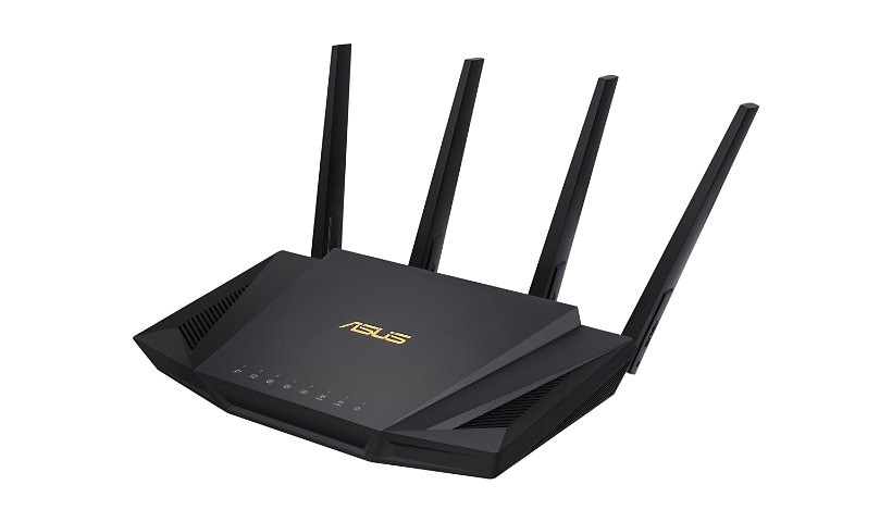 ASUS RT-AX58U - wireless router - Wi-Fi 6 - Wi-Fi 6 - desktop