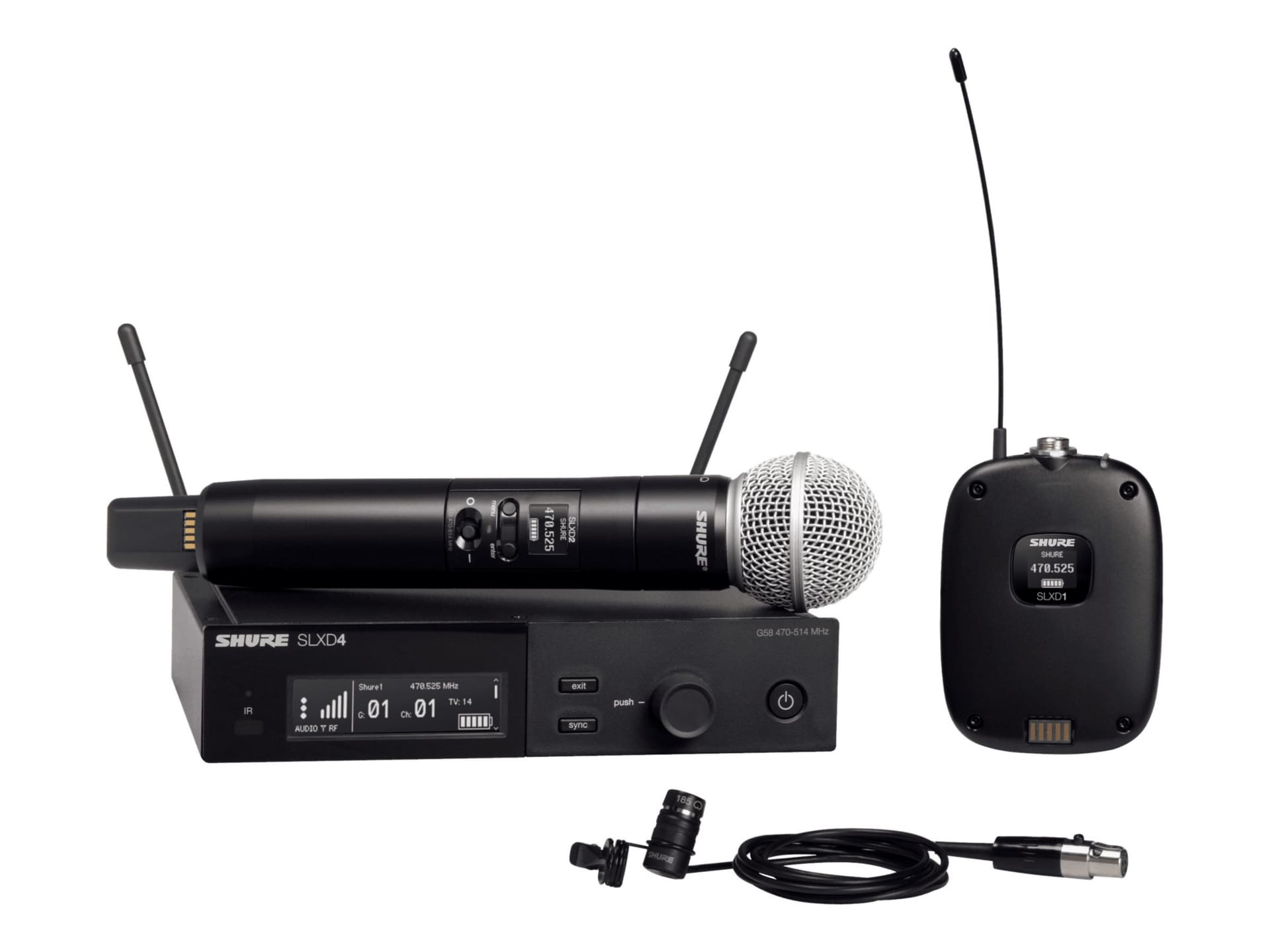 Shure SLXD124/85 - G58 Band - wireless microphone system