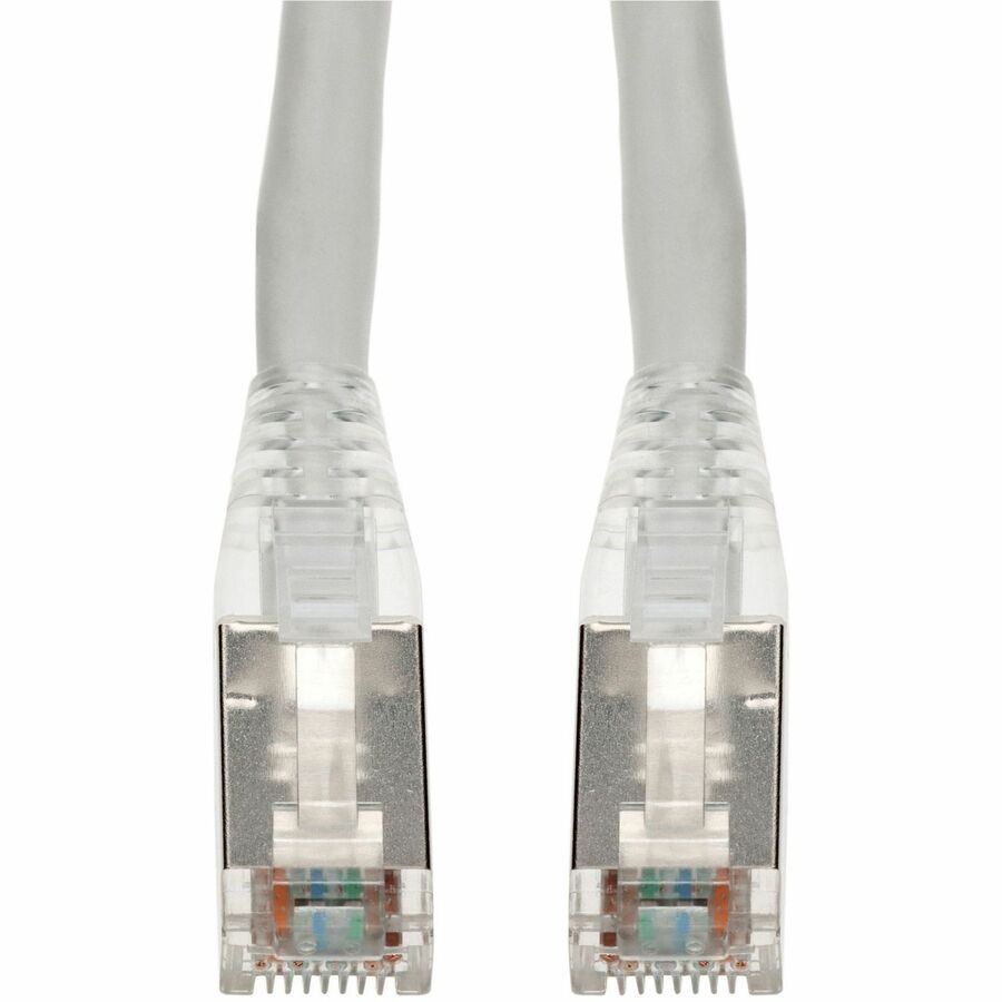 Proline 3ft White CAT 6 Shielded PVC Ethernet Cable Snagless Easy Clear Boot RJ-45 M/M