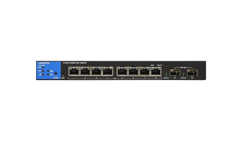 Linksys LGS310MPC - switch - 8 ports - smart - TAA Compliant