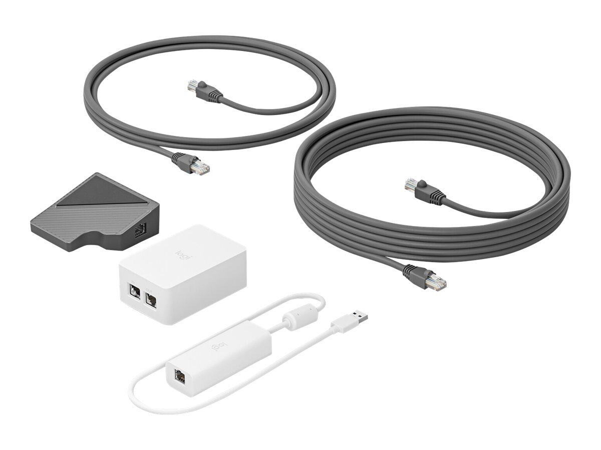 Logitech Cat5e Kit - kit d'accessoires pour vidéo conférence