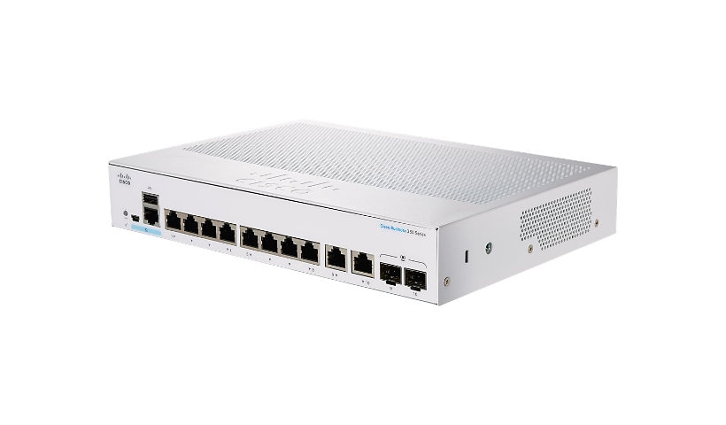 Cisco Business 350 Series 350-8P-2G - switch - 8 ports - managed - rack-mountable