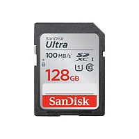 SanDisk Ultra - flash memory card - 128 GB - SDXC UHS-I