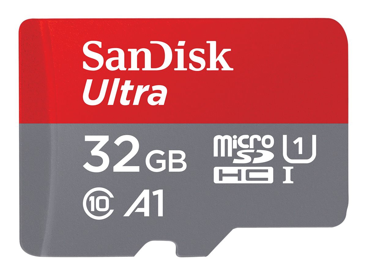 SanDisk Ultra - flash memory card - 32 GB - microSDHC UHS-I