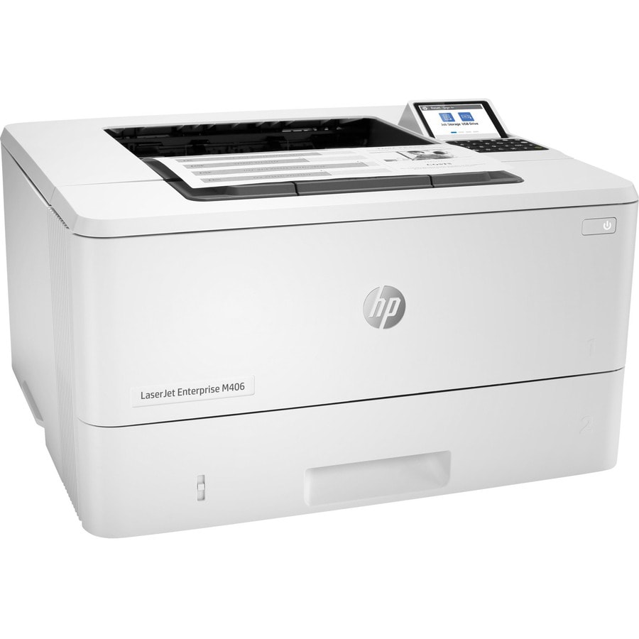 Polair kaart Uitwisseling HP LaserJet Enterprise M406dn - printer - B/W - laser - 3PZ15A#BGJ - Laser  Printers - CDW.com