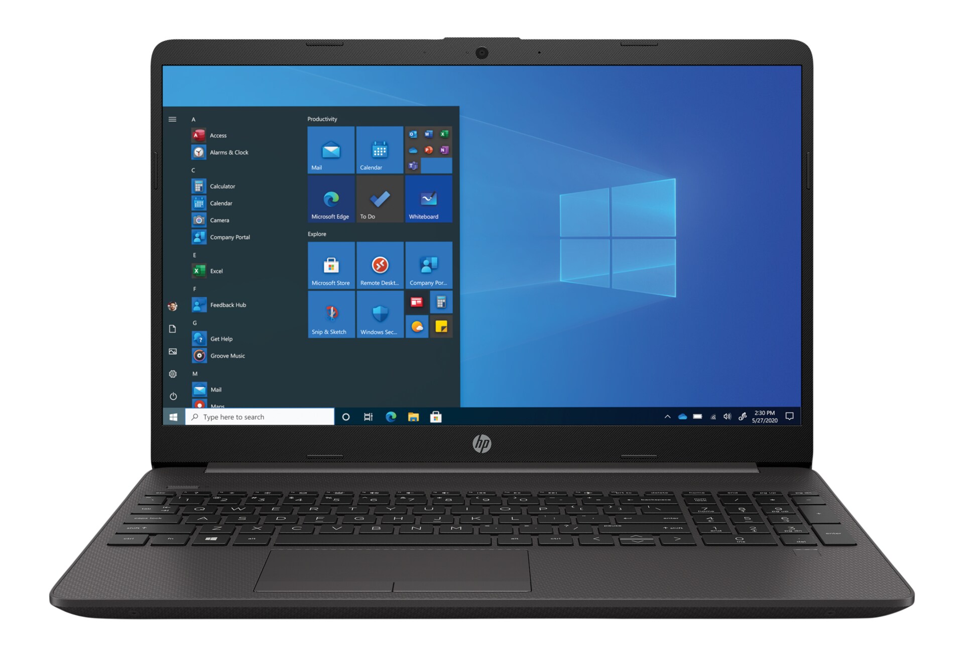 HP 250 G8 Notebook - 15.6" - Core i3 1005G1 - 8 GB RAM - 256 GB SSD - US