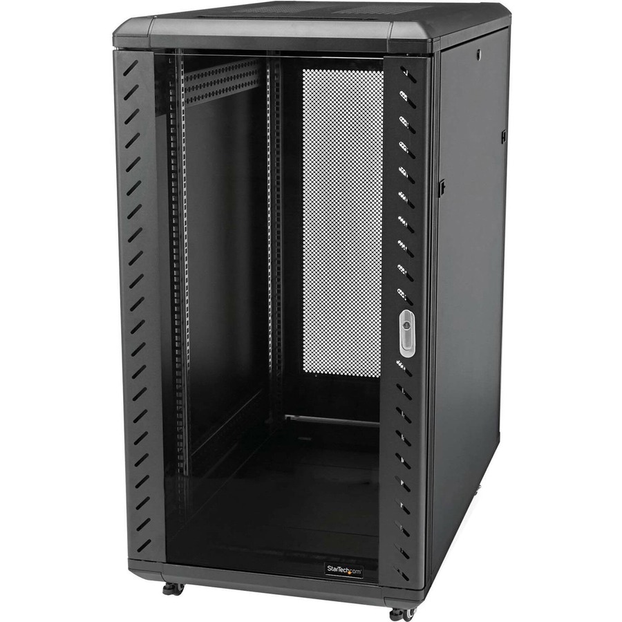 Sysracks 18U 4 Post Open Frame 19 Inch Network Server Rack Relay Cabinet Adjustable Depth 24"-37