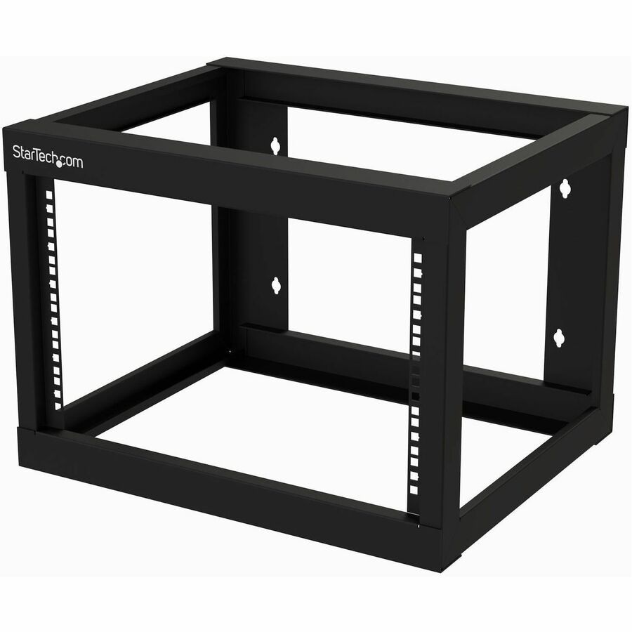 StarTech.com 2-Post 6U Heavy-Duty Wall-Mount Network Rack, 19" Open Frame S