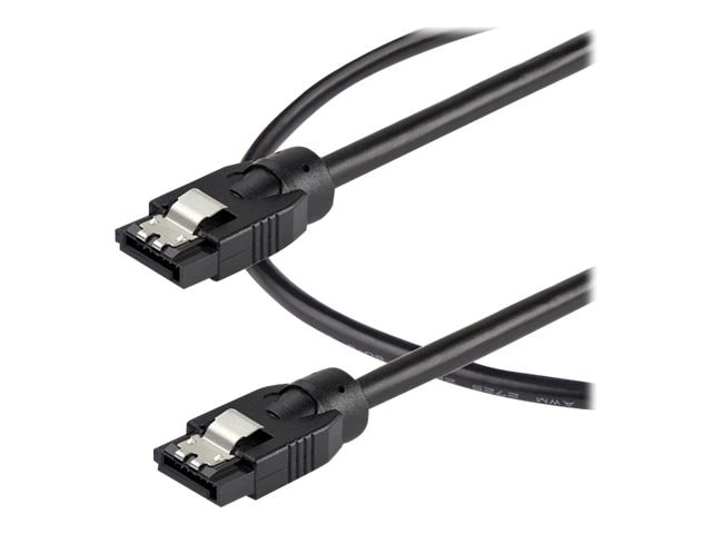 StarTech.com 0.6 m Round SATA Cable - Latching Connectors - 6Gbs SATA Cable