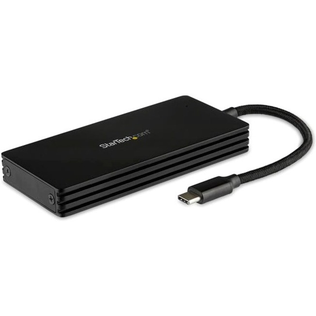 StarTech.com M.2 SSD Enclosure for M.2 SATA Drives - USB 3.1 Gen 2 - M.2 External Enclosure for USB-C Laptop - M.2 SATA