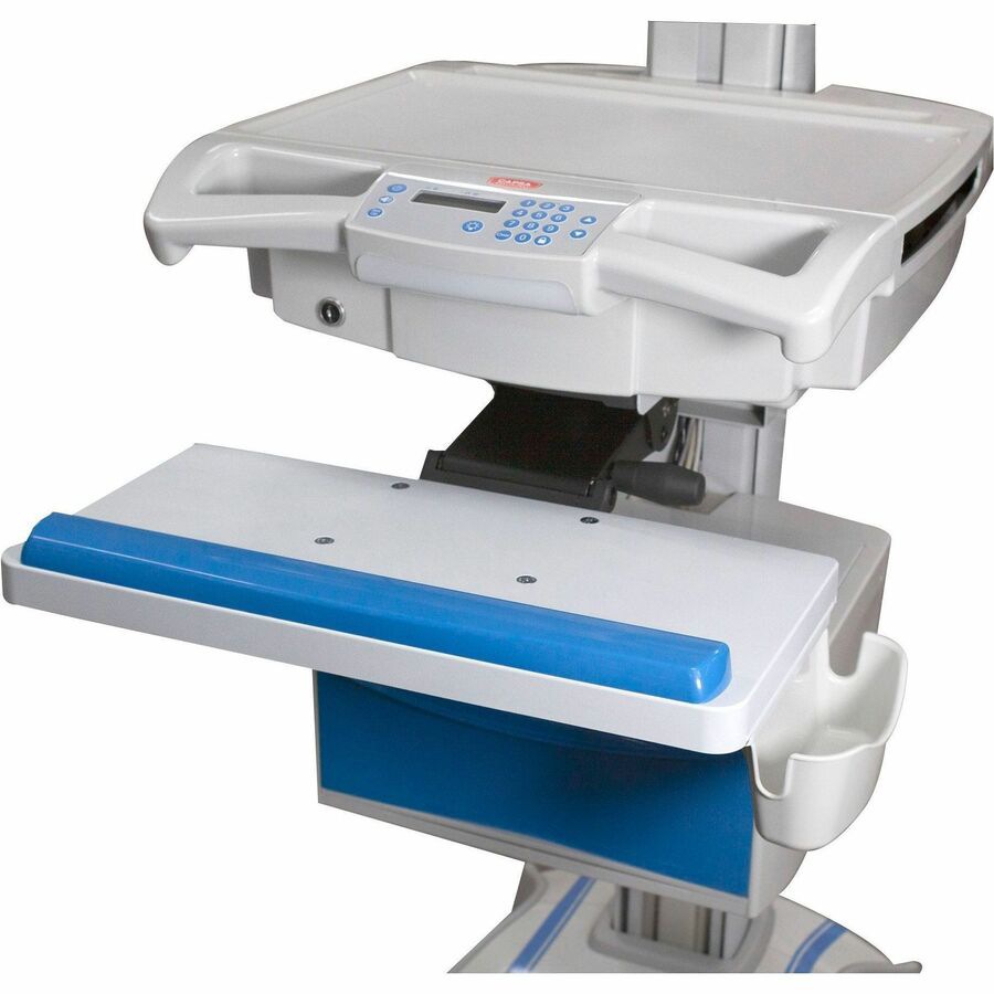 Capsa Healthcare Trio-M38e Keybd Tray EZAdj FactInst-Blue (207004)