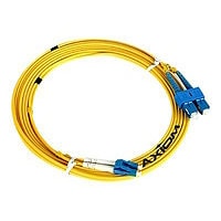 Axiom SC-SC Singlemode Duplex OS2 9/125 Fiber Optic Cable - 5m - Yellow - n