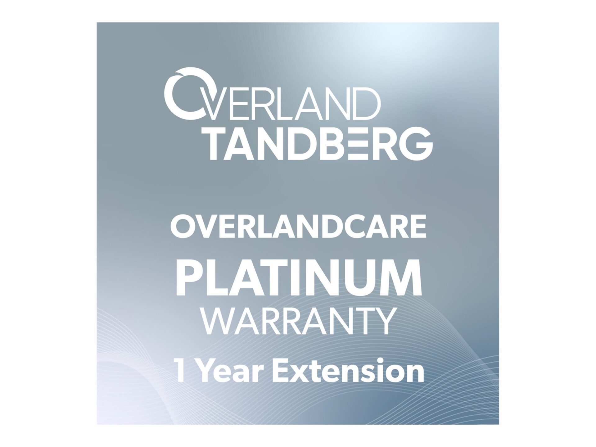 OverlandCare Platinum - extended service agreement - 1 year - on-site