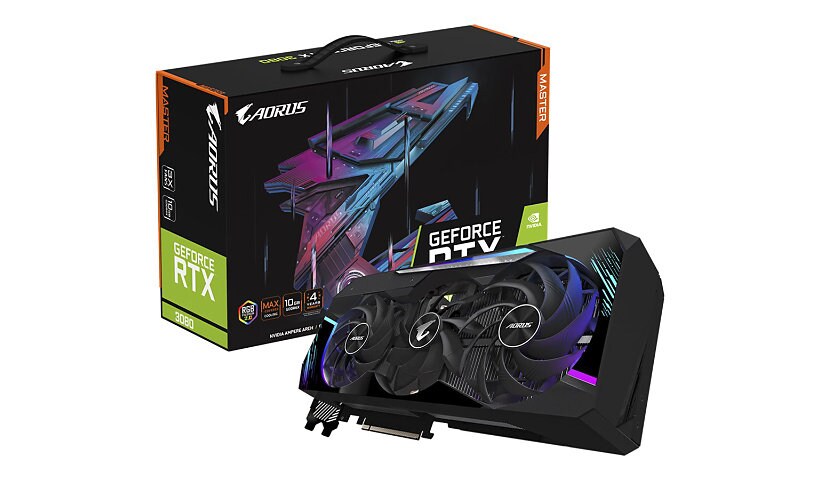 Gigabyte AORUS GeForce RTX 3080 MASTER 10G - graphics card - GF RTX 3080 -