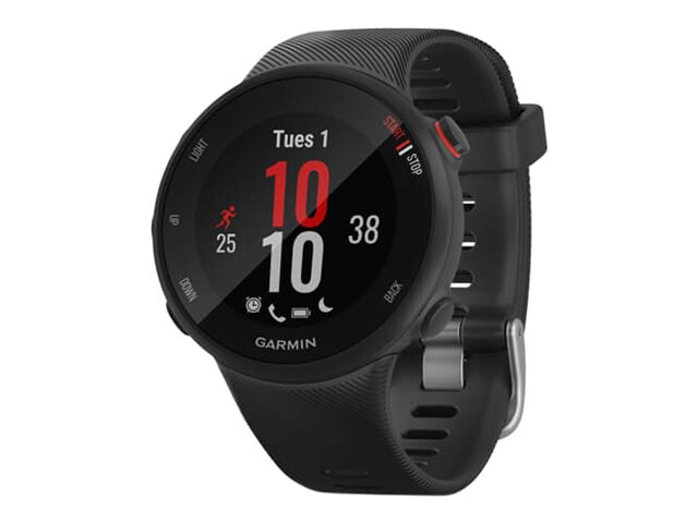 Garmin Forerunner 45S - black - sport watch with band - black