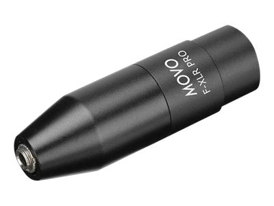 F-XLR-PRO | 3.5mm TRS Mini-Jack Female to 3-Pin XLR Male Adapter | Movo