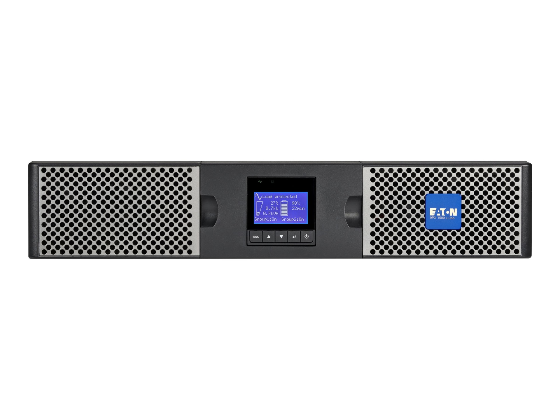 Eaton 9PX Lithium-Ion UPS 1500VA 1350W 120V 2U Rack/Tower Net Card Included