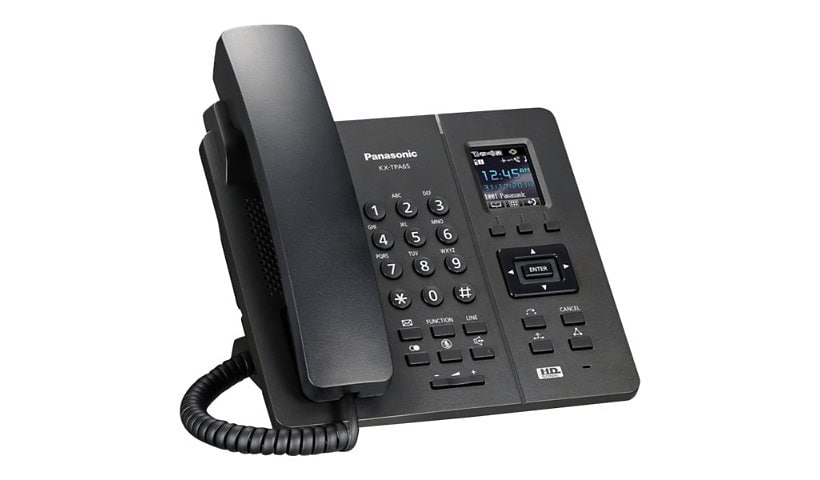 Panasonic KX-TPA65 - cordless extension phone - 3-way call capability