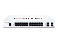 Fortinet FortiSwitch 124F - switch - 24 ports - managed - rack-mountable