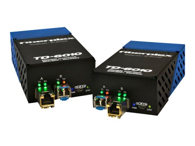 Patton FiberPlex TD-6010 - network extender - 10Mb LAN, 100Mb LAN, GigE