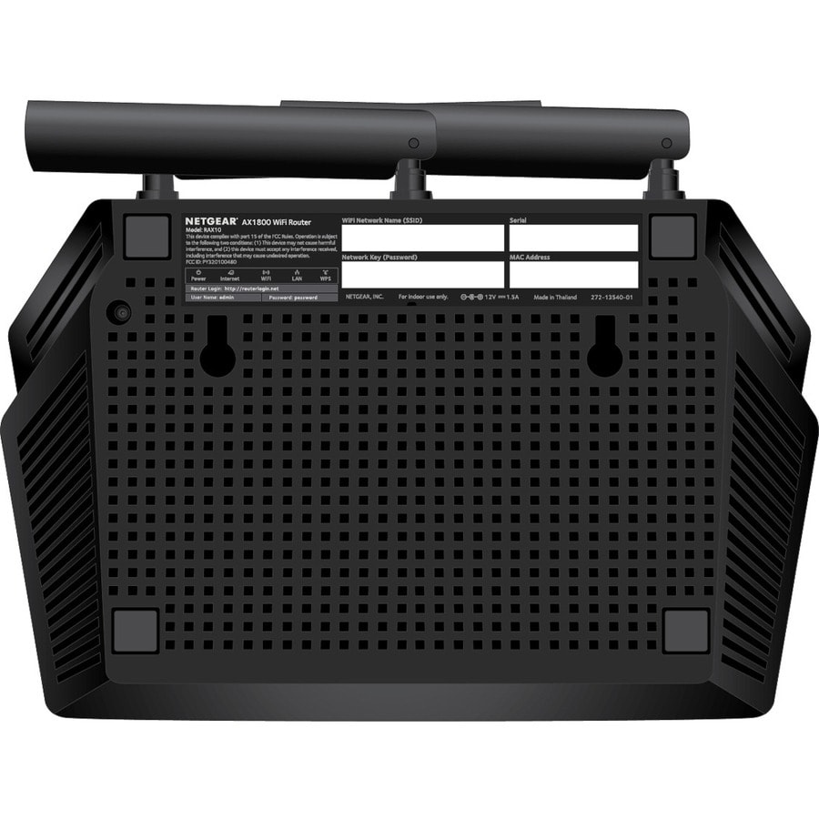 Thumbnail 6 of 11 for Netgear RAX10 Wi-Fi 6 IEEE 802.11ax Ethernet Wireless Router