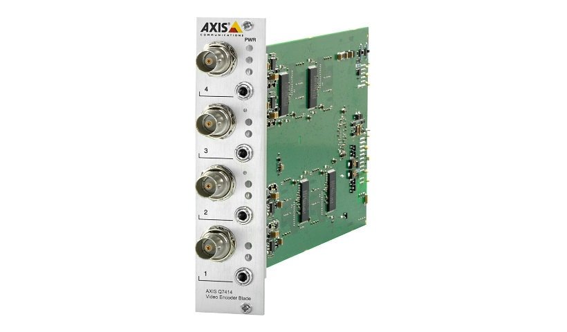 AXIS Q7414 Video Encoder Blade - serveur vidéo - 4 canaux