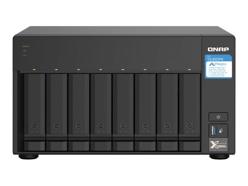 QNAP TS-832PX-4G - NAS server