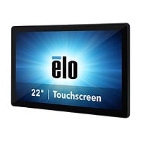 Elo I-Series 2.0 - all-in-one - Core i3 8100T 3.1 GHz - 8 GB - SSD 128 GB - LED 21.5"