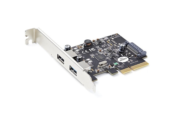 StarTech.com 2-Port PCIe Card - 3.2/3.1 2 Type-A - PEXUSB312A3 - -