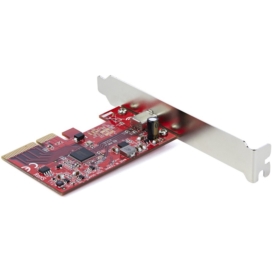 Thumbnail 3 of 7 for StarTech.com 1-Port USB 3.2 Gen 2x2 PCIe Card, USB-C 20Gbps PCI Express 3.0 x4, Data Only, Windows/macOS/Linux, TAA