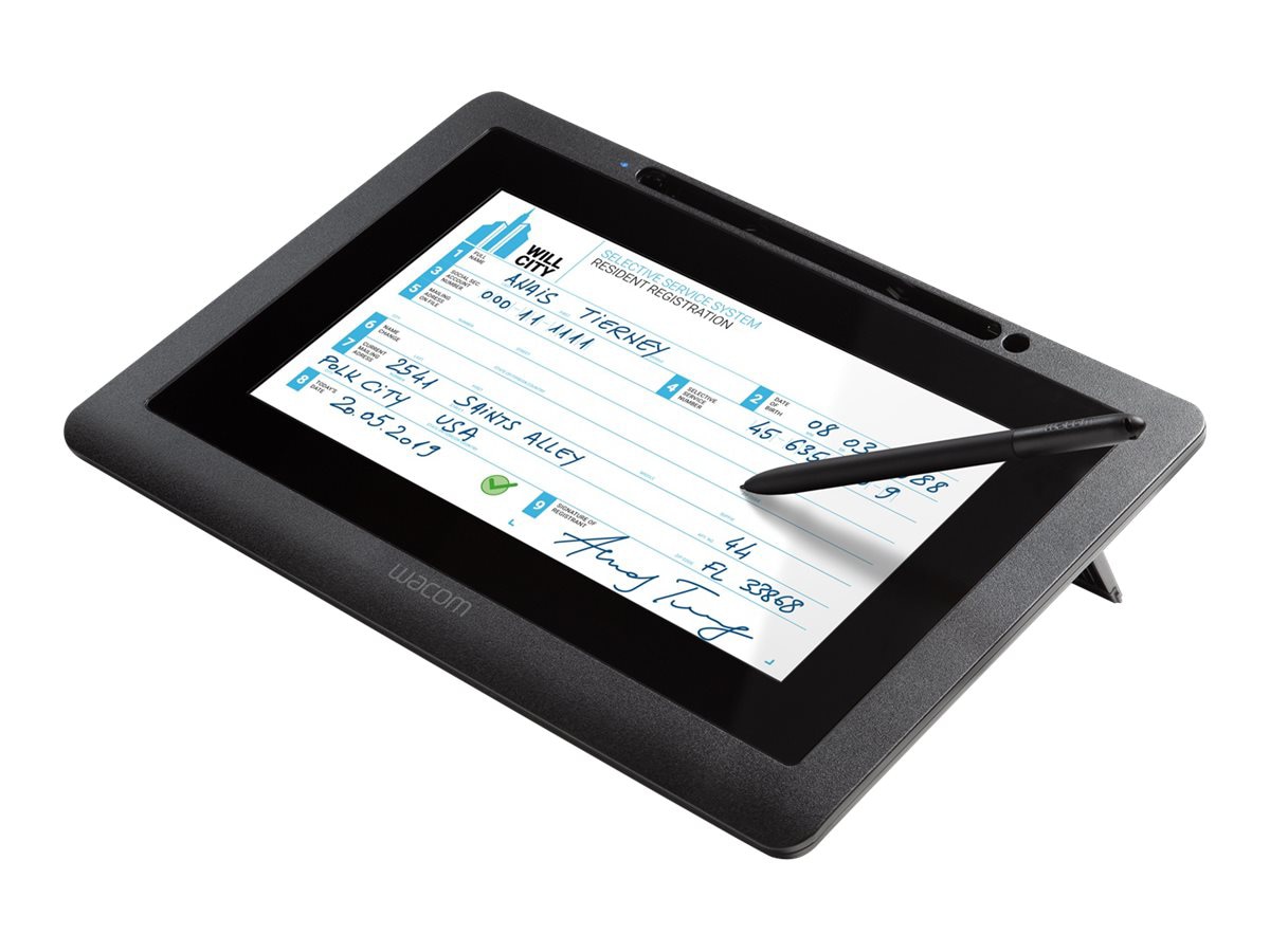 Wacom  Interactive pen displays , pen tablets and stylus products.