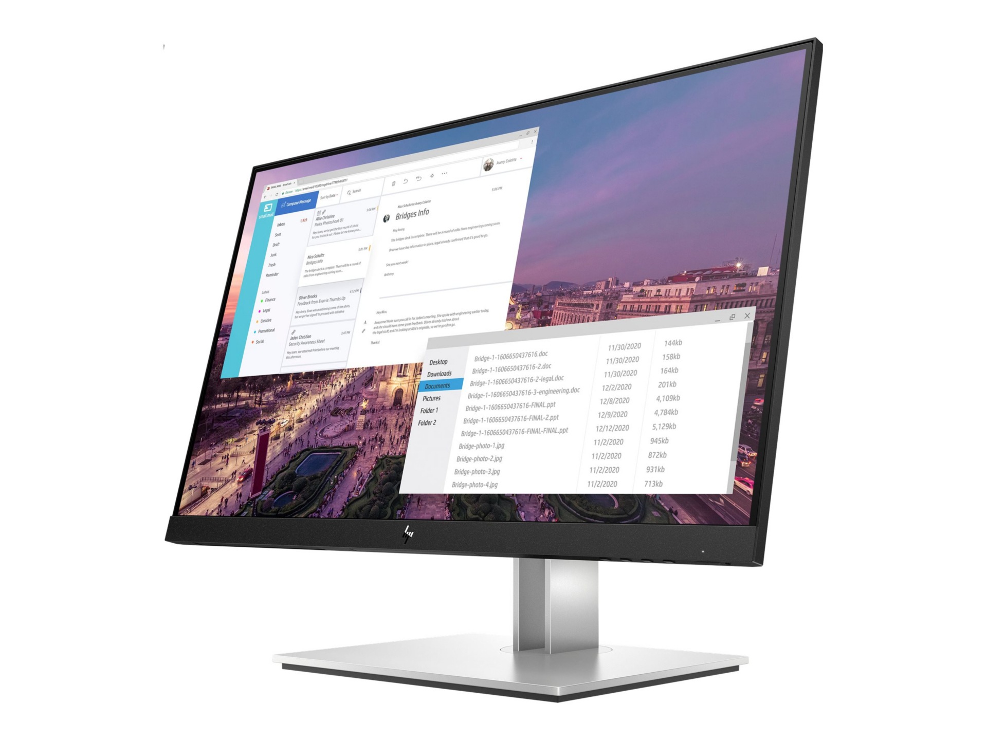 HP E23 G4 - E-Series - LED monitor - Full HD (1080p) - 23\