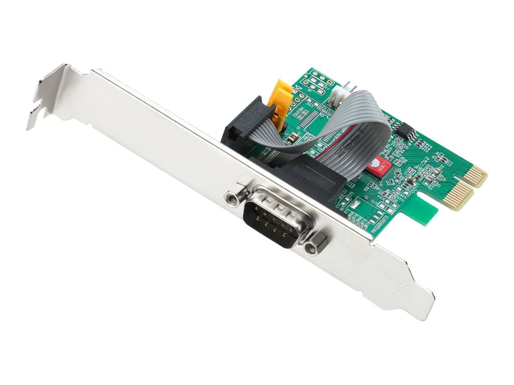 SIIG DP Cyber RS-232 1S PCIe Card - serial adapter - PCIe 2.0 - RS-232 x 1