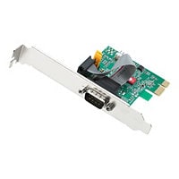 SIIG DP Cyber RS-232 1S PCIe Card - serial adapter - PCIe 2.0 - RS-232 x 1