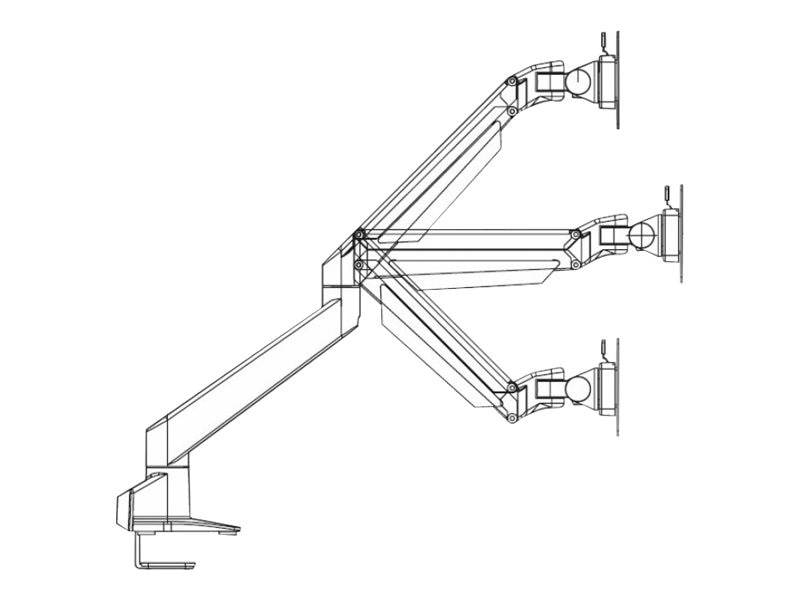 Thumbnail 7 of 7 for Compulocks iPad 10.2" Space Enclosure Articulating Arm Mount mounting kit - adjustable arm - for tablet - black
