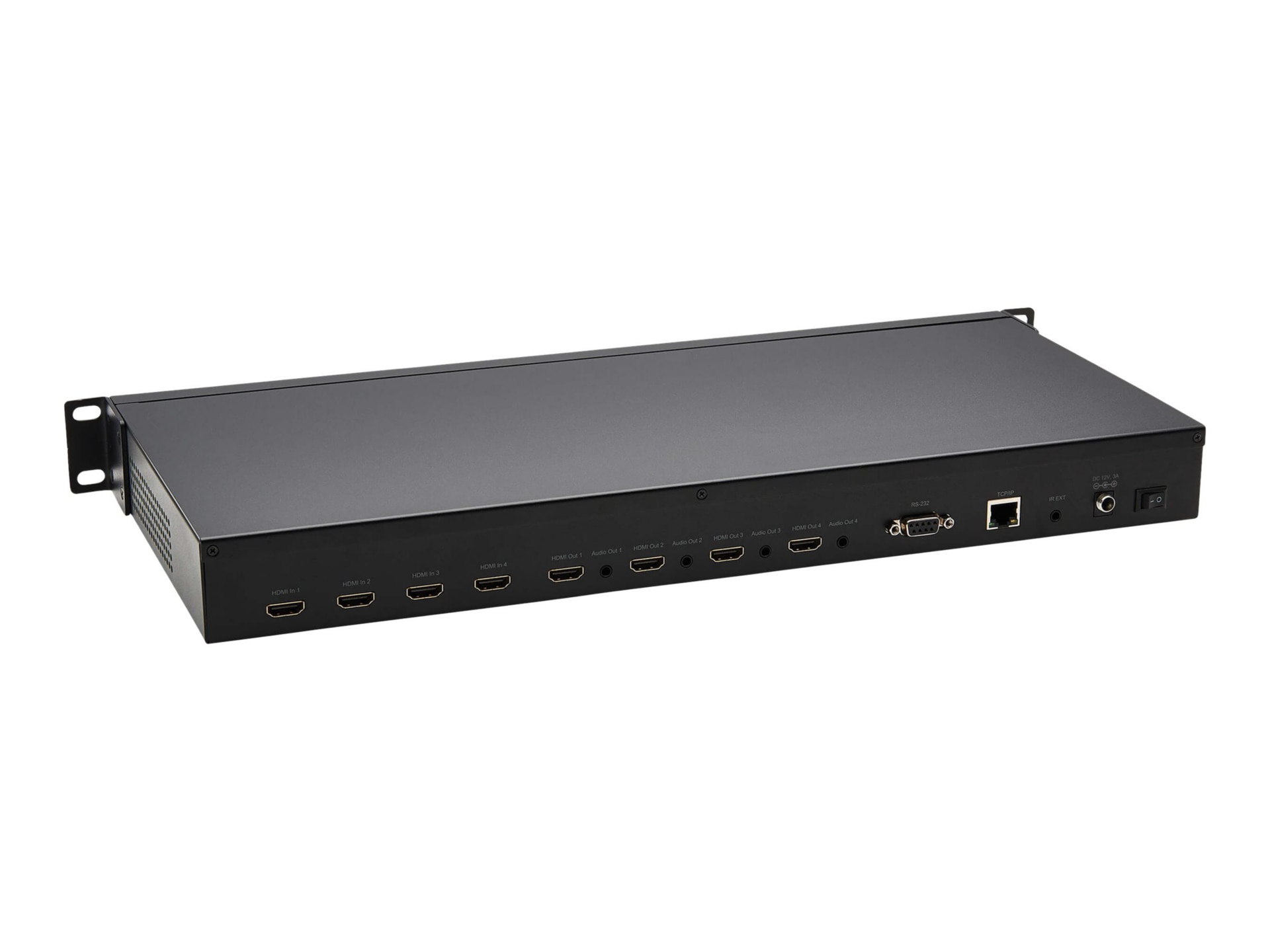 Thumbnail 3 of 6 for Eaton Tripp Lite series 4x4 HDMI Matrix Switch/Splitter with Audio Extractor, Remote Access and Multi-Resolution
